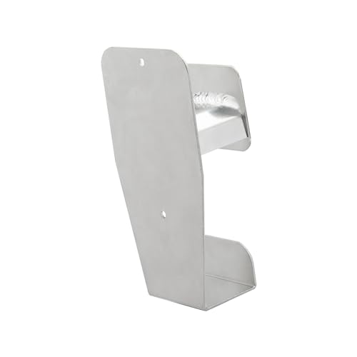 Extreme Max 5001.6288 Aluminum Double Utility Hook for Enclosed Race Trailer, Shop, Garage, Storage - Silver