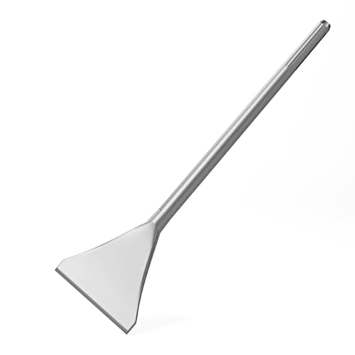 Tile Chisel with SDS-Max Shanks - 4.33 In. x 15.75 In. Tile Chisel Hammer Alloy Steel Chisel Remove Chisel- Suitable for SDS-Max Jack Hammer