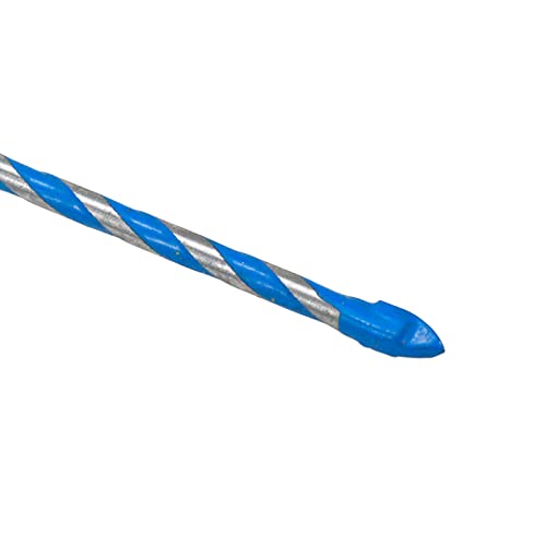 10pcs Masonry Drill Bit Set 1/8" Drilling Dia Carbide Drill Bit for Glass, Tile and Ceramic
