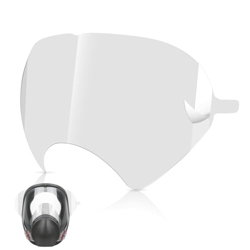 15 Pack Peel Off Lens Cover Compatible for 6885, 6000, 6700, 6800, 6900 Series Respirator Mask, Protective Cover for 6800 Mask