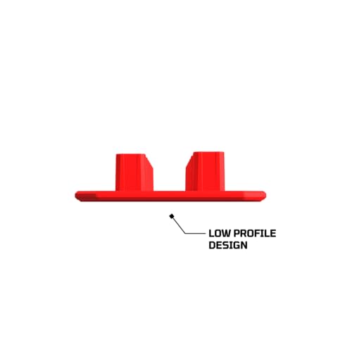 EZRED FSR12-R Flexible Magnetic Socket Holder Red, Holds 14 Sockets