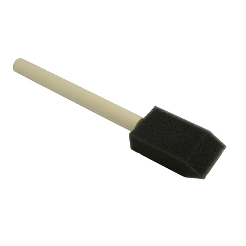 Poly Foam Brushes 21pcs, Sponge Brushes, Foam Paint Brush, Foam Brushes for Painting, Staining, Paint Sponges (1", 2", 3", 4")