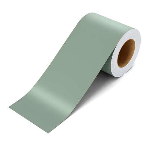 Pine Green Wallpaper Border Peel and Stick Bathroom Mirror Frame Border 3x236 Inch Solid Green Wallpaper Trim Border Stick and Peel Mirror Trim Borders for Wall Kitchen Backsplash Skirting