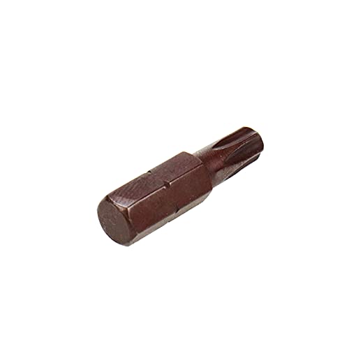 T27 Torx Bit Set Six Points Magnetic Security Torx Screwdriver Bits with 1/4" Hex Shank - 24pcs