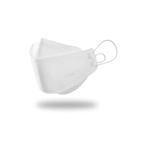 BOTN 11Pcs KF94 Protective and Safety Face Mask for Adult, 4-Layer Filter and 3D Design, Adjustable Strap and Made in Korea (White, Large)