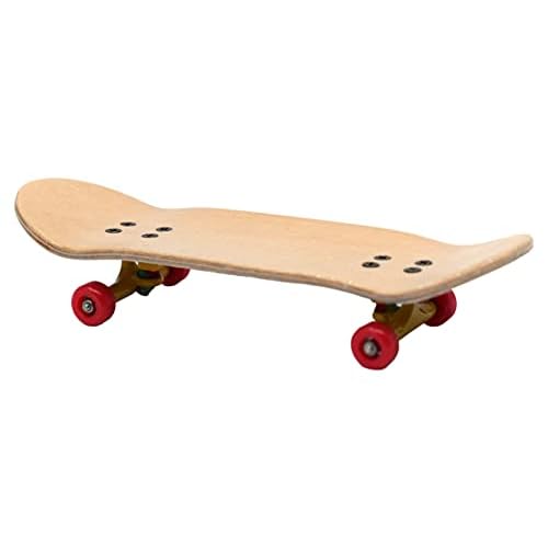 Teak Tuning 32mm Pro Fingerboard Heat Transfer Graphic Complete - Fully Assembled with Pro Level Parts - Pro Shaped Wood Deck (34x97mm), UltraSpin Wheels, Prodigy Trucks - Bubble Bushings & Monsters
