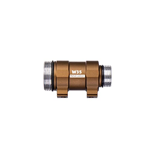 Weltool W35 Scoutlight Style Tactical Light Body for Surefire M600DF KE2-DF, LH1/LH2/LH3 Light Head and TC68 Tailcap, DS00 or UE Rear Cap (Black)
