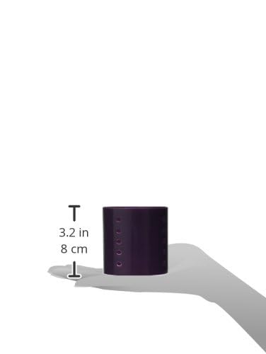Diane 3-Inch Magnetic Hair Rollers, Secure Hold for Big Curls and Volume, Ideal for Styling with Pins, Picks, or Clips, Easy to Clean and Maintain, Purple, 6 Count