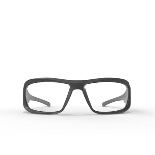 EDGE Brazeau Safety Glasses, Polarized Lenses, Non-Slip, Impact/Scratch Resistant, 99.9% UV Protect, ANSI Z87 Rated