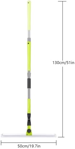 Air Broom as Seen on Tv, with 51 Long Handle Air Broom as Seen on Tv, No Bristle Broom Cleans Glass,Fine Dust,Hair,Liquids