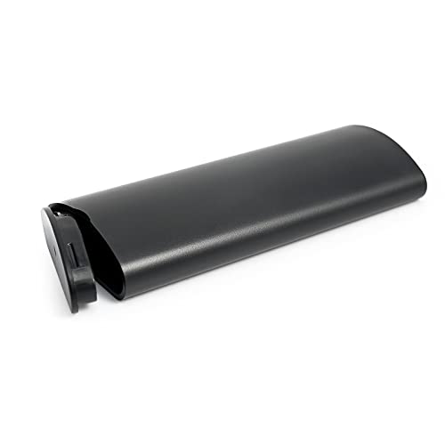 FOSHIO Black Razor Blade Disposal Container Storage Box 30 Degree Snap Off Blades Utility Knives Safety Blade Bank