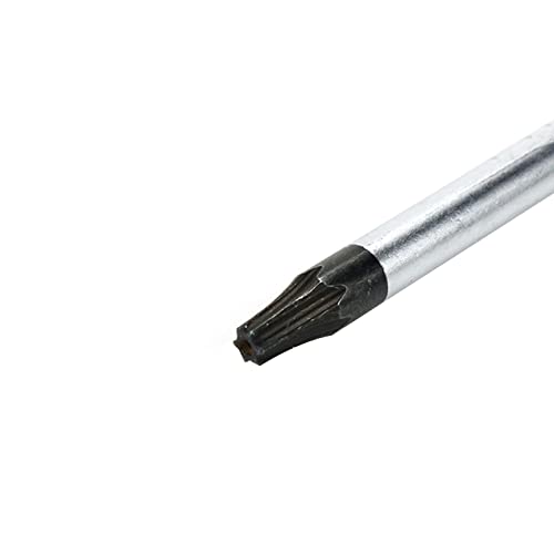 T15 Security Torx Bit T15 Torx Bit Star Screwdriver Magnetic Tip for Computer Repairing, Home Appliances 6 Inch Total Length - Pack of 4