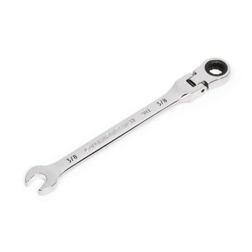 GEARWRENCH 3/8" 4 Degree Swing Arch 12 Point Flex Head Ratcheting Combination Wrench - 86743
