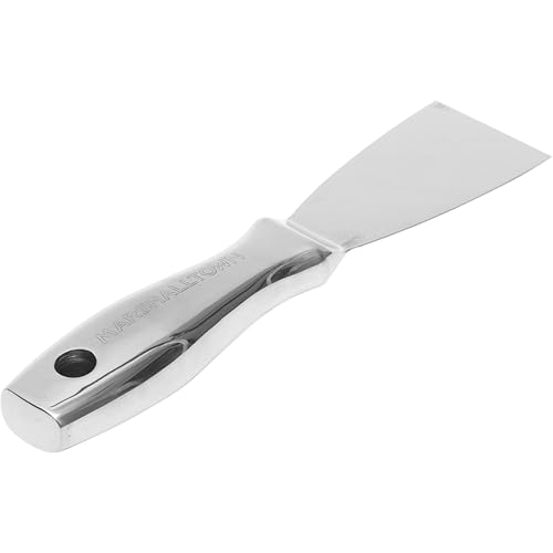 MARSHALLTOWN 2 Inch Stainless Steel Putty Knive, Easy Hang, For Drywall Finishing and Repair, SSJK2