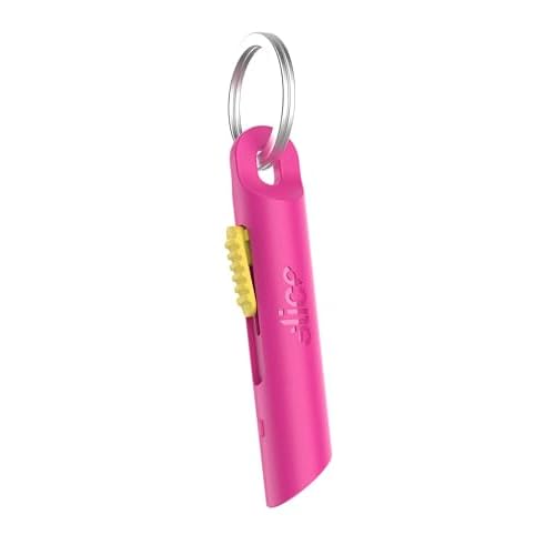 Slice Mini Pen Cutter | Keychain Knife and Box Cutter | Retractable Safety Cutter | Fuchsia