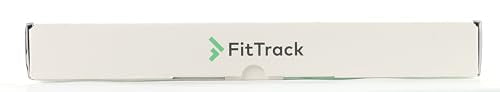 FitTrack Dara Smart BMI Digital Scale - Measure Weight and Body Fat - Most Accurate Bluetooth Glass Bathroom Scale (Black)
