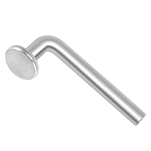 HOIGON 100 PCS M7 Universal Pallet Rack Drop Pin, Round Head Pallet Rack Safety Bolts, Strong Universal Pallet Rack Safety Pin for Warehouse Home DIY Pallet Racks Shelving Units, 2.93 x 0.28 Inch