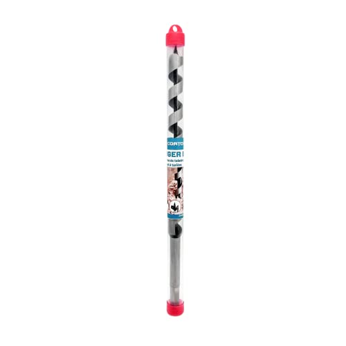 5/8 Inch x 12 Inch Auger Drill Bit for Wood, Soft and Hard Wood Plastic Drywall with 3/8 Inch Hex Shank