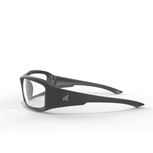 EDGE Brazeau Safety Glasses, Polarized Lenses, Non-Slip, Impact/Scratch Resistant, 99.9% UV Protect, ANSI Z87 Rated
