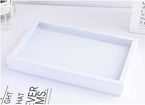 ZLY Jewelry Rings Display Tray Velvet 100 Slot Case Box Jewelry Storage Box (White)