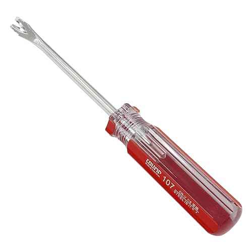 3 Pcs Tack Lifter Nail Puller, Elbow Head V Tip Nail Staple Rivet Tack Puller Screwdriver Tool, Length: 7.4"