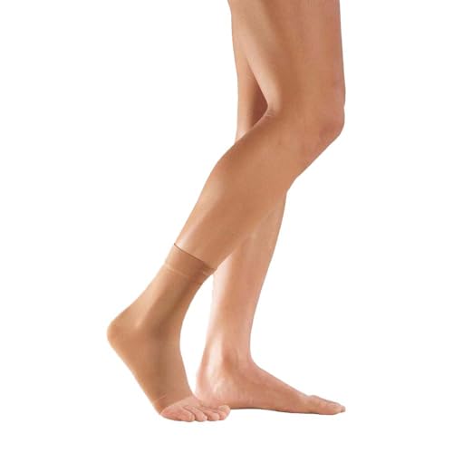 medi Seamless Knit Ankle Support - sprains, rheumatic & osteoarthritis condition Beige L
