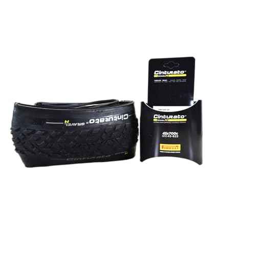 Pirelli Cinturato Gravel M 45-622 (700 x 45c) Gravel Bike Tire - Gravel-Specific Design for Varied Surfaces - SpeedGRIP Compound for Superior Performance