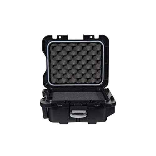 Plano Field Locker Element Pistol Gun Case, Black with Gray Accents