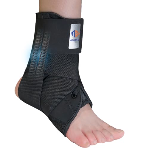 Ankle Brace for Women Men - Lace Up Adjustable Breathable Support, Ankle Support Brace and Stabilizer ankle brace for sprained ankle for Sprained Ankle Injury Recovery, Running, Basketball, Volleyball, Soccer (Large)