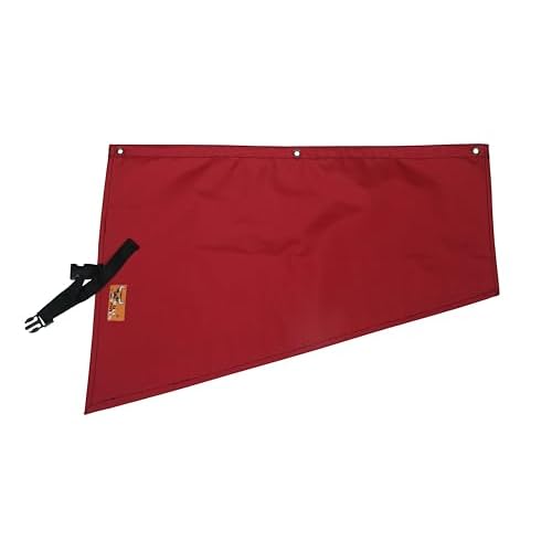 BULL TOOLS 16-Pocket Tool Organizer Roll-Up Pouch with Carry Bag Heavy Duty Ballistic Polyester Canvas SAE/Metric Tool Roll for Wrenches, Screwdrivers & Small Tools, Waterproof, Compact & Durable-Red