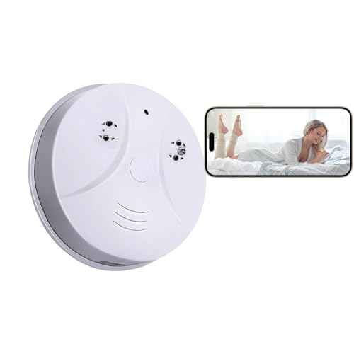 Smoke Detector Hidden Camera£¬Wireless Security Camera Dome Surveillance System with Night Vision,Motion Detection, for Home,Business, Baby Monitor