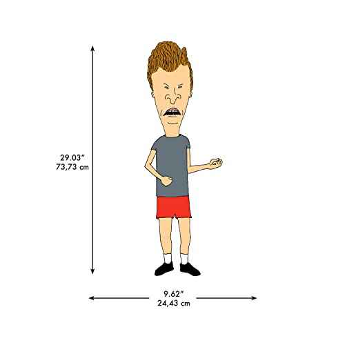 RoomMates RMK5267GM Beavis and Butt-Head Peel and Stick Giant Wall Decals