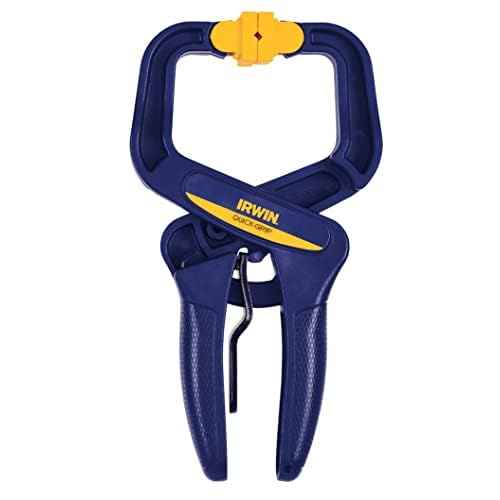 IRWIN QUICK-GRIP Clamps, 4 Piece Set with Bar Clamps, 4-1/4", Handi Clamps, 2" (IRHT83222)