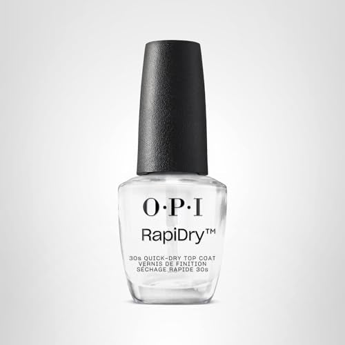 OPI RapiDry Nail Polish Top Coat | Quick Drying Top Coat | Quick Dry, High Shine & Glossy, Protects Nails