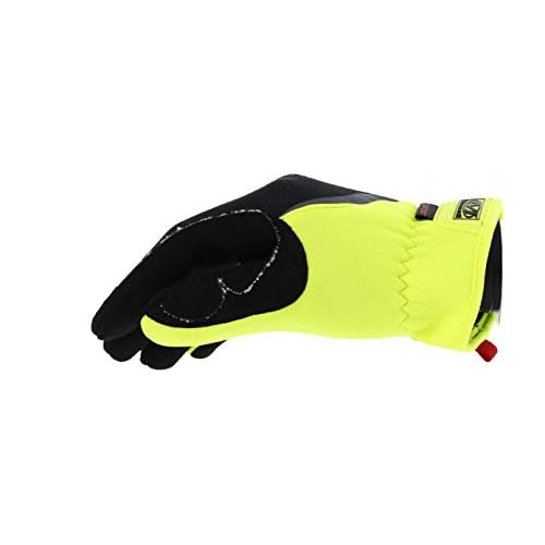 Mechanix Wear: FastFit E5 Work Gloves (Large, Black/Fluorescent Yellow)