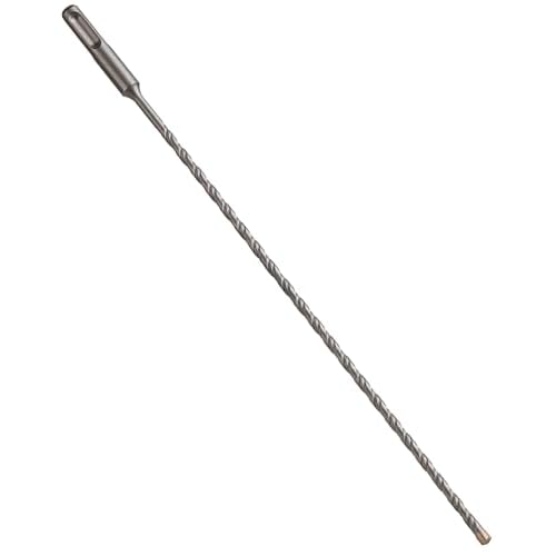 3/16 Inch x 12 Inch SDS Plus Rotary Hammer Drill Bit, Firecore Tungsten Carbide Long Drill Bits for Concrete Masonry Ceramic Tile Cement Walls Brick Rocks Stone, Brocas para Concreto
