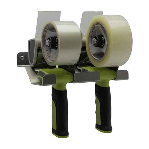 Extreme Max 5001.6285 Aluminum Tape Gun Holder for Enclosed Race Trailer, Shop, Garage, Storage - Silver