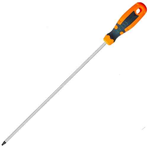 T15 Torx Screwdriver Extra Long, SKZIRI 12inch T15H Long Torx Security Screwdriver Blade Length S2 Steel (T15)