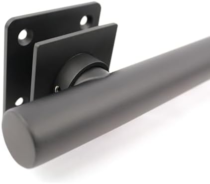 12-inch Coronado Designer Straight Bathroom Shower Grab Bar with Decorative Square Flanges, Satin