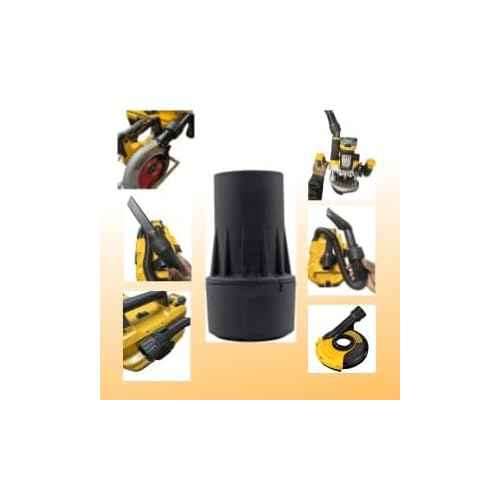 DWV9000 Universal Quick Connect Adapter Compatible with 35mm Hoses, Dust Extractors, Sanders, Vacuum Tools & Shrouds | 1-1/4-Inch Durable Multi-Function Link
