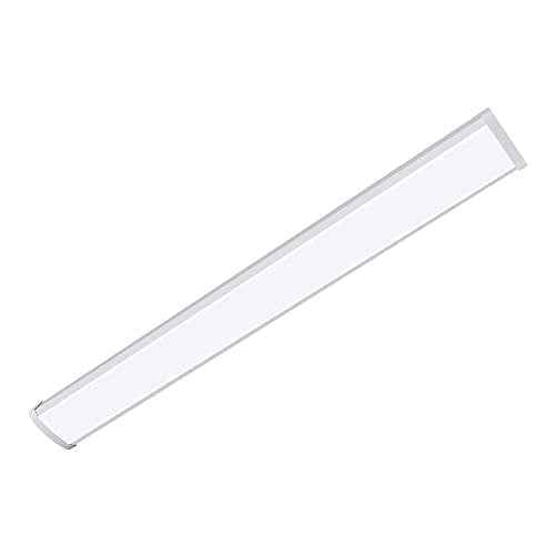 Metalux 4 ft. 3800 Lumens Integrated LED Dimmable White Wraparound Light, 4000K