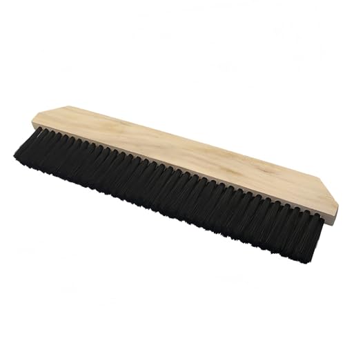 30cm Large Paint Brush Polypropylene Cloth Waterproof Construction Professional Brushes Hand Broom for Floor Wall Worktop (Black)