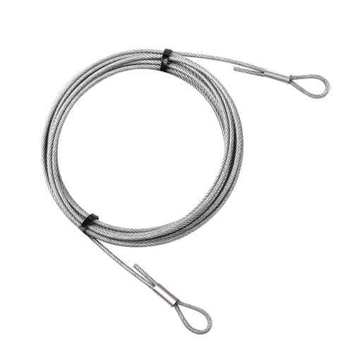 18.5 ft Replacement Tether Cable Guy Wire Compatible with 12 ft Skeleton,Tether Cable Guy Wire ensures Reliable Support System