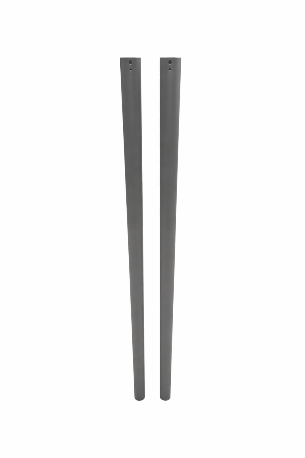 Replacement Vertical Pool Leg / Pole Frame Support Bar Gray Oval Compatible with Bestway Power Steel and Pro Max 18ft x 48in and 16ft x 48in Above Ground Swimming Pools (2 Pack) – Fits 2022+ Models