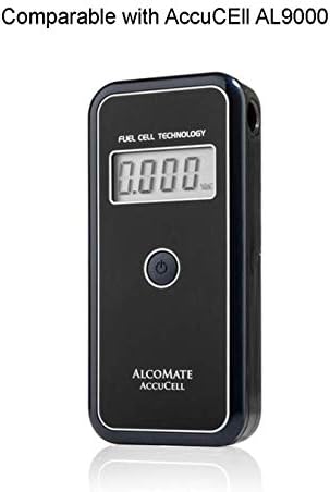 Genuine Individually-Wrapped Breathalyzer Mouthopieces | One-Way Flow Technology | Genuine AlcoMate Mouthpieces for Revo, Premium, Prestige, Core (100)