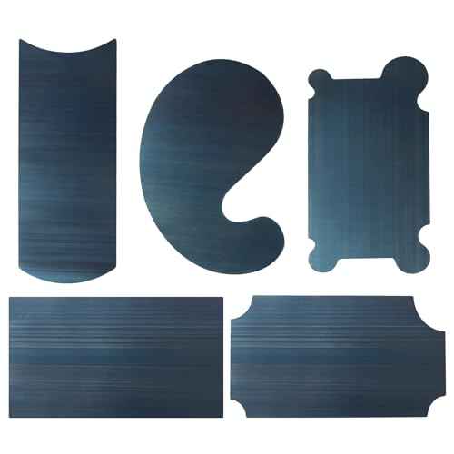 Bueyfolt Cabinet Scraper Set, Carbon Steel Scraper Cards, Woodworking Scraping Tools, Wood Surface Finishing