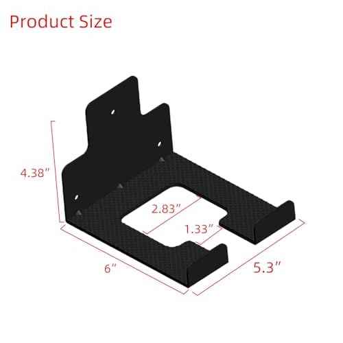 Heavy Duty Garage Organizer Wall Hanger, Weed Whackers Holder Wall Mounted, Shed Organizer Trimmer Rack for Grass, Garage, Garden Tools Storage, 2 Packs
