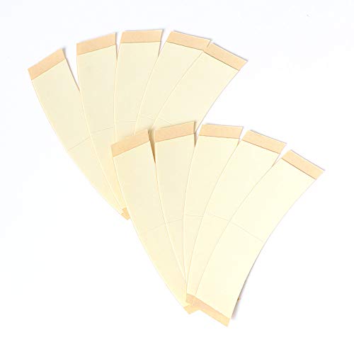 [CLASSE] Double-Sided Tape for Wigs, Skin-Friendly, 10 Pieces, snug fit, Strong Adhesion, Curved Design.