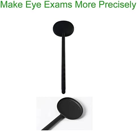 3 Pack Handheld Eye Occluder for Vision Test, Portable Premium Ophthalmic Eye Exam Tool for Ophthalmologists Orthoptists and Optometrists (3pcs Common Occluders)