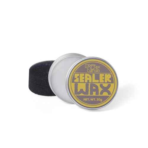 BOOWAN NICOLE Paste Sealer Wax with Carnauba and Beeswax - Clear - Perfect for Wood Stone Concrete Jesmonite, Food-Grade Waterproof